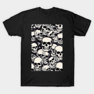 Cool Skull pattern T-Shirt